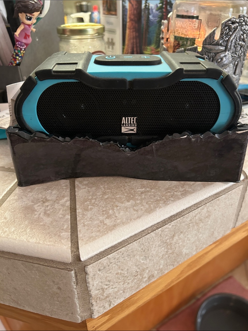 Altec Lansing Rugged Portable Bluetooth Speaker — Blue